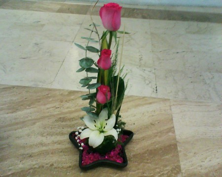 centro de mesa de Xv años $70